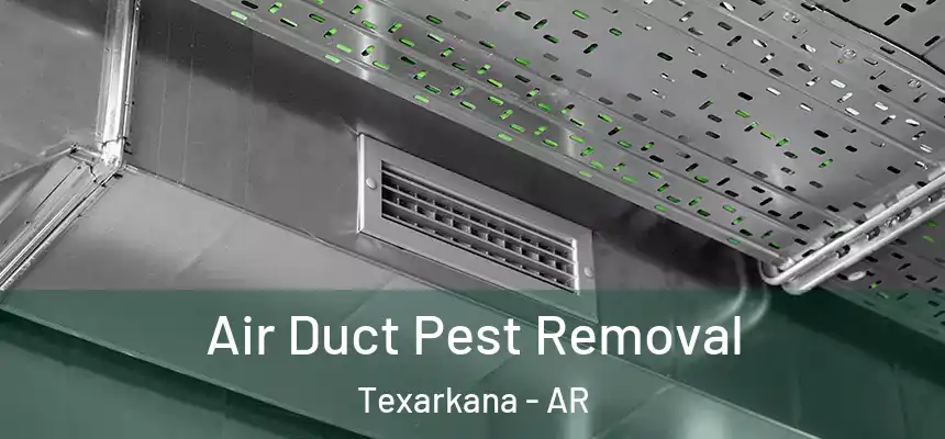 Air Duct Pest Removal Texarkana - AR